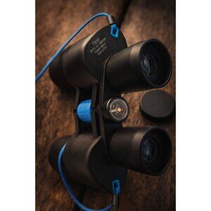 Emerson 7x50 Binoculars with Compass | Marine Nautical Optics | Case Included